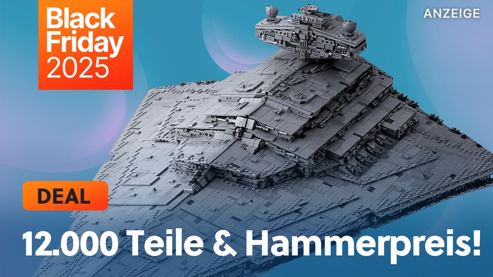 Bei diesem Set kann LEGO nur von der Ersatzbank zuschauen: Dieses Sternenzerstörer-Modell ist riesig, günstig und unfassbar gelungen!