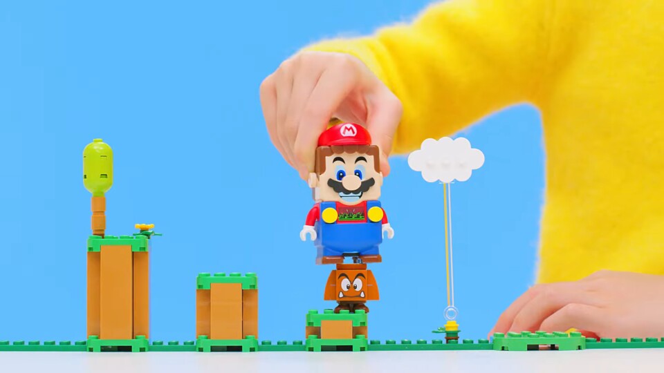 Mario wird auch in LEGO Form auf Gegner treffen, wie die Pilz-Widersacher Gumbas
