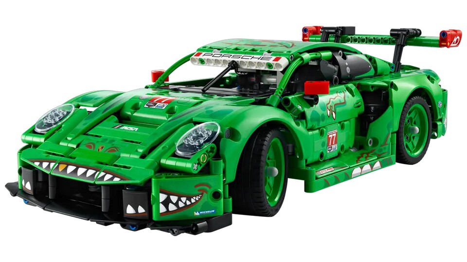 Porsche 911 GT3 R REXY AO Racing Rennwagen (Quelle: Lego.com)
