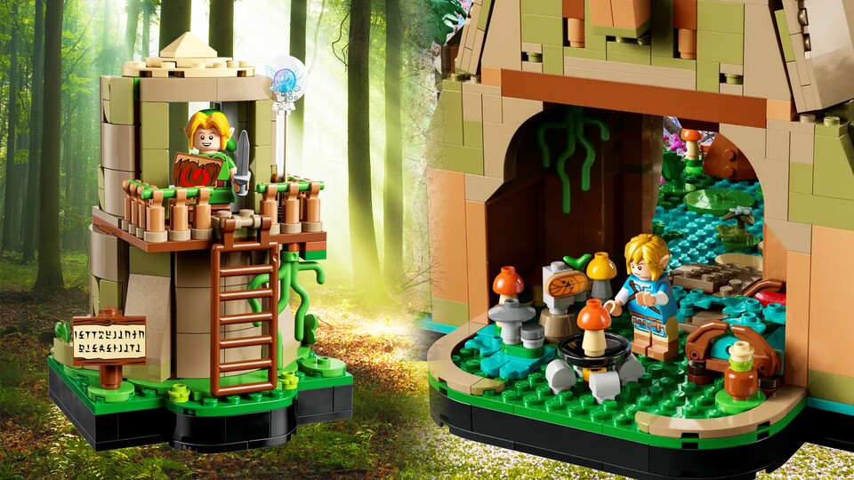 Natürlich ist auch Link als Minifigur im Set enthalten.