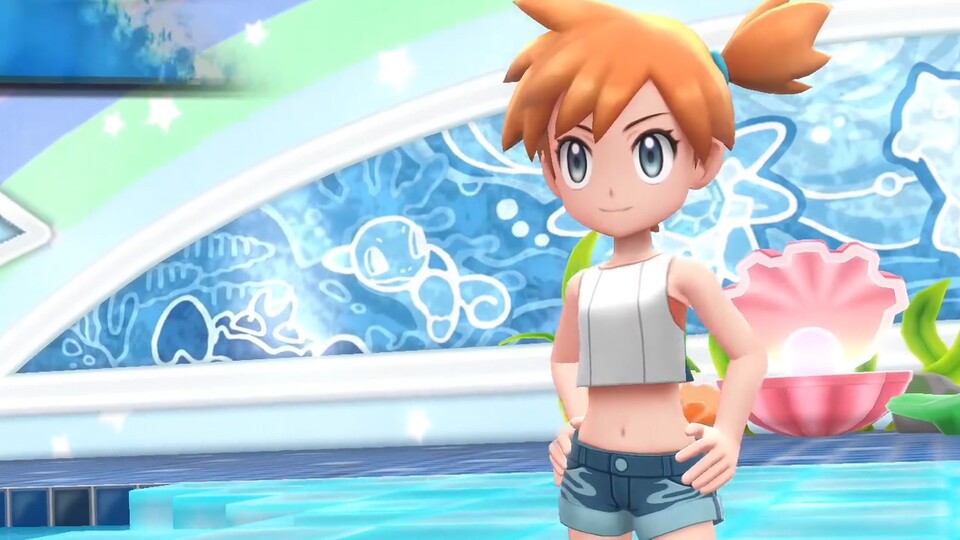 Lets Go, Pikachu + Evoli - Gameplay-Trailer zeigt Rocko, Misty + witzige Pokémon-Outfits