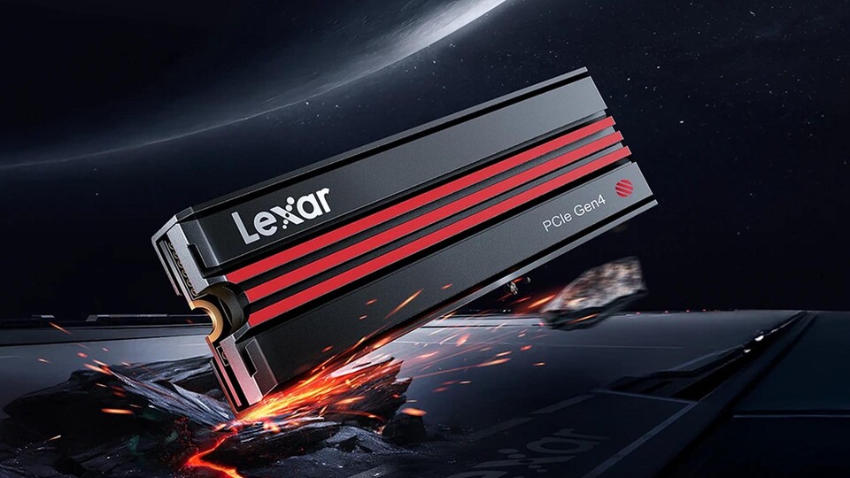 Die Kombination aus 4 Terabyte und Heatsink macht die M.2 SSD zum idealen Partner für eure PS5.