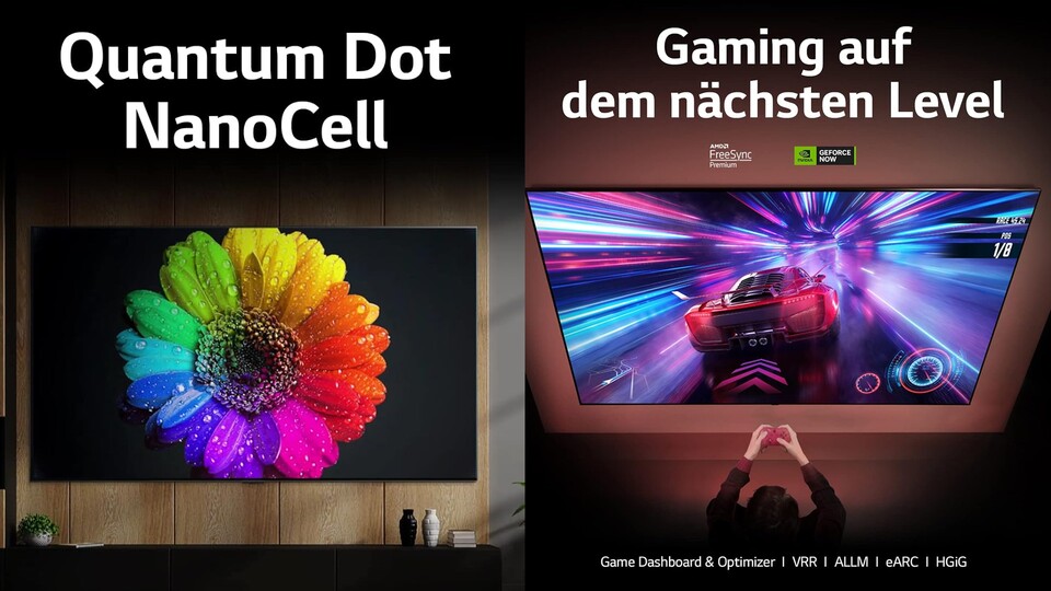 Quentum Dots, NanoCells und Gaming mit 4K 120 fps: Der LG QNED816RE hat für seinen Preis eine Menge zu bieten.