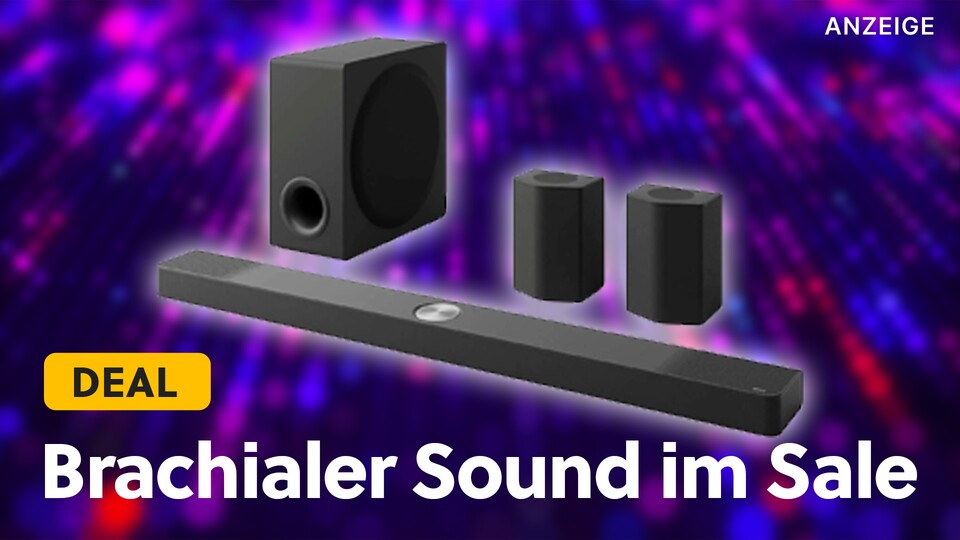LG bietet hier eine Soundbar mit Subwoofer und Rear-Speaker zum absoluten Hammerpreis an.