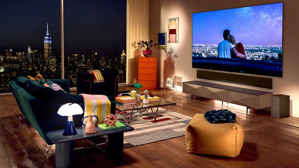 Je dunkler der Raum desto besser performt der OLED. Wenn auch nicht in den Vorstellungen der TV-Hersteller.