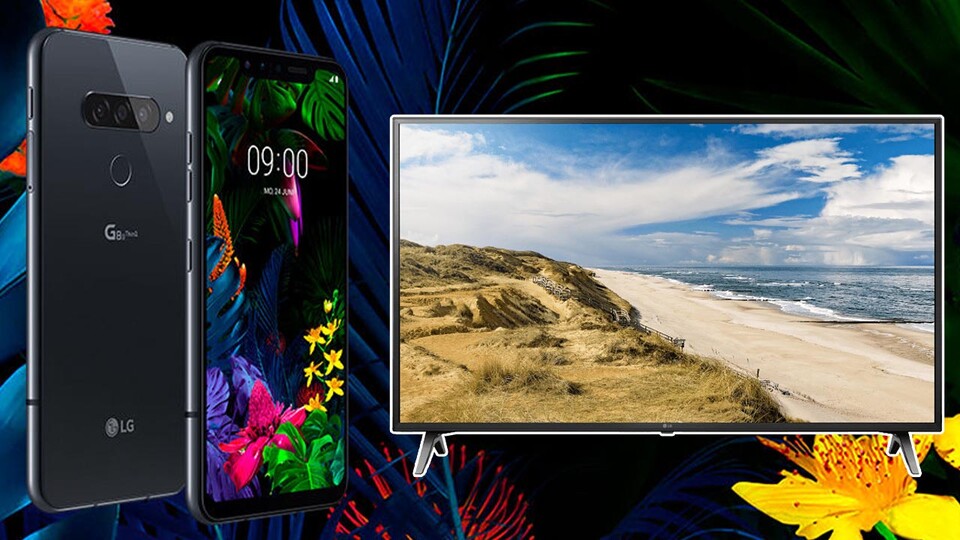 LG G8S Smartphone kaufen und einen LG 4K TV gratis erhalten.