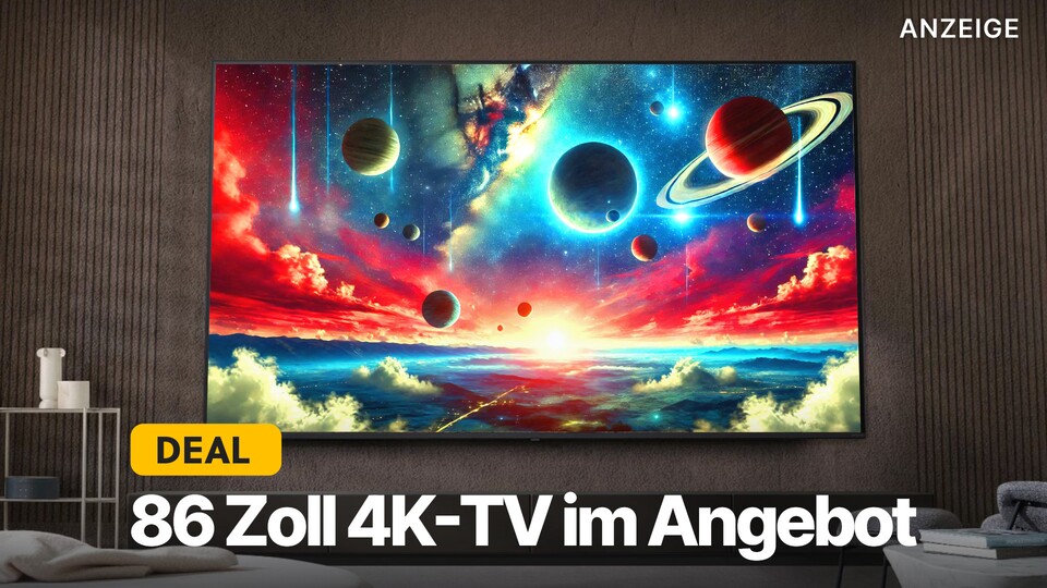 Wer auf der Suche nach einem riesigen und trotzdem günstigen 4K-Fernseher ist, findet bei MediaMarkt gerade das passende Angebot.