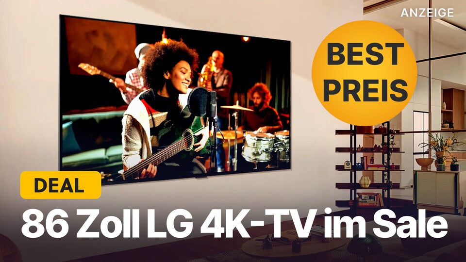 So günstig wie aktuell im MediaMarkt-Sale gab es den 86 Zoll großen 4K-TV LG NANO81T6A noch nie.