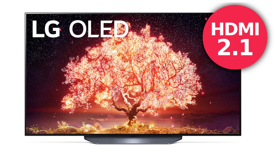 Abgesehen von der A-Reihe bieten alle aktuellen OLED-TVs von LG 120 Hz und HDMI 2.1.