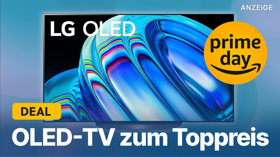 Bis Mitternacht könnt ihr euch im Prime Day-Angebot den 4K-Fernseher LG OLED B26 günstig sichern.