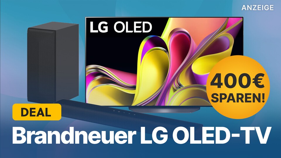 Den 4K-Fernseher LG OLED B39 könnt ihr jetzt 400€ günstiger und mit einer Gratis-Soundbar abstauben.