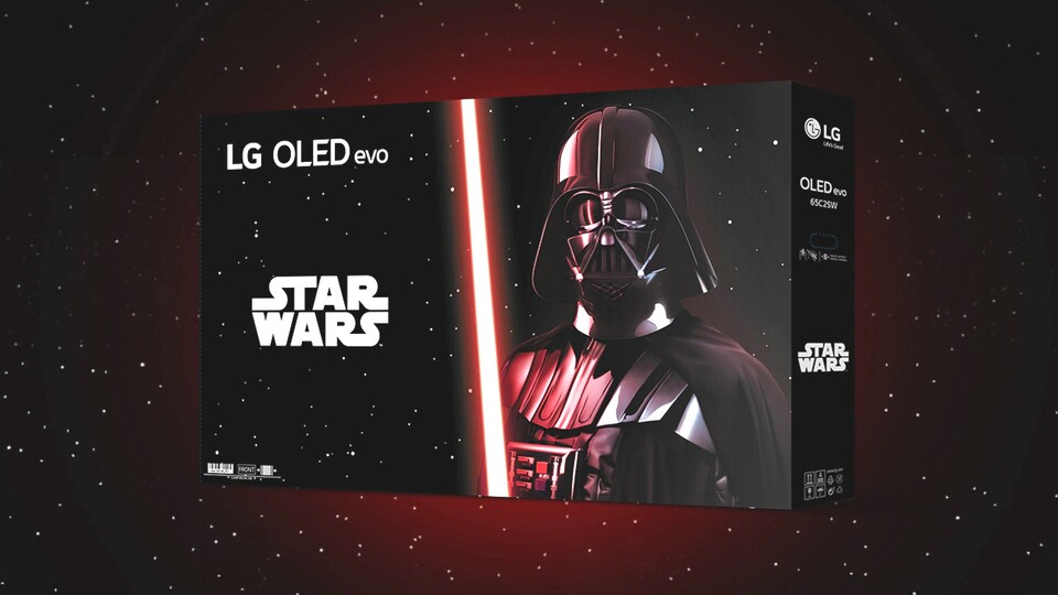 Nicht nur die Verpackung der Star Wars Edition des LG OLED C2 ist hübsch, es gibt noch eine Reihe weiterer Besonderheiten.