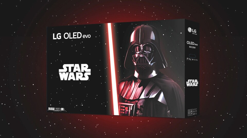 Die dunkle Seite ist offenbar stark im LG OLED C2.