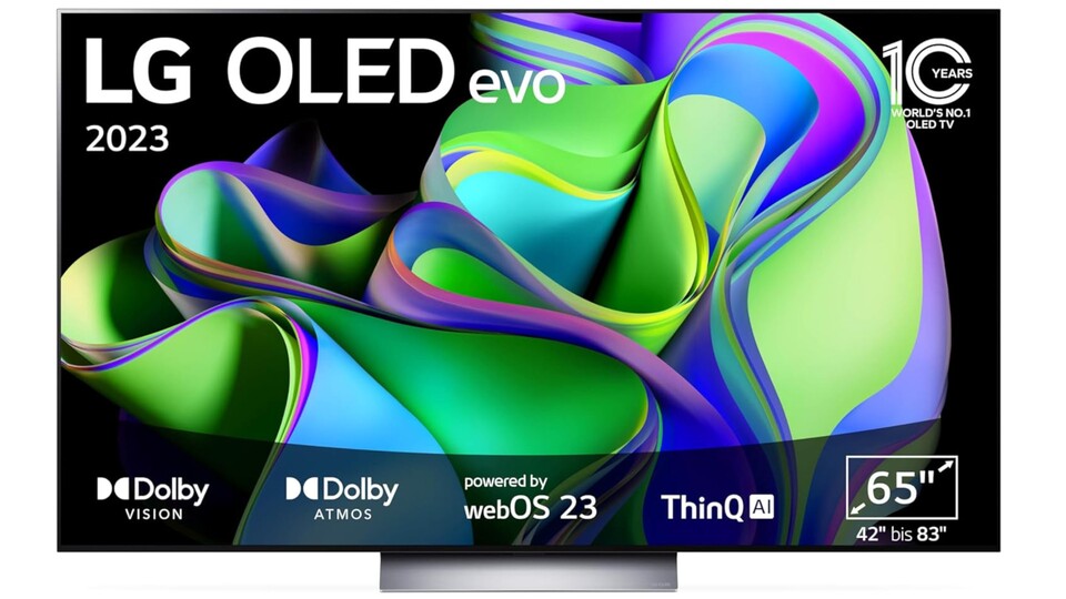 Der 4K-TV LG OLED C31 überzeugt sowohl beim Gaming als auch bei Fernsehabenden.