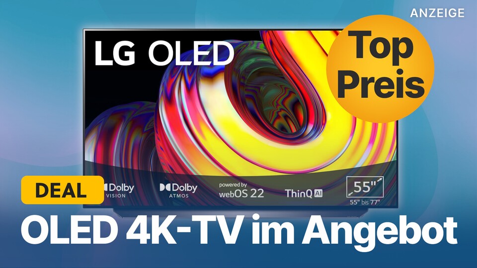 Bei Amazon könnt ihr euch gerade den 4K Smart-TV LG OLED CS6 günstig sichern, vermutlich aber nur für kurze Zeit.
