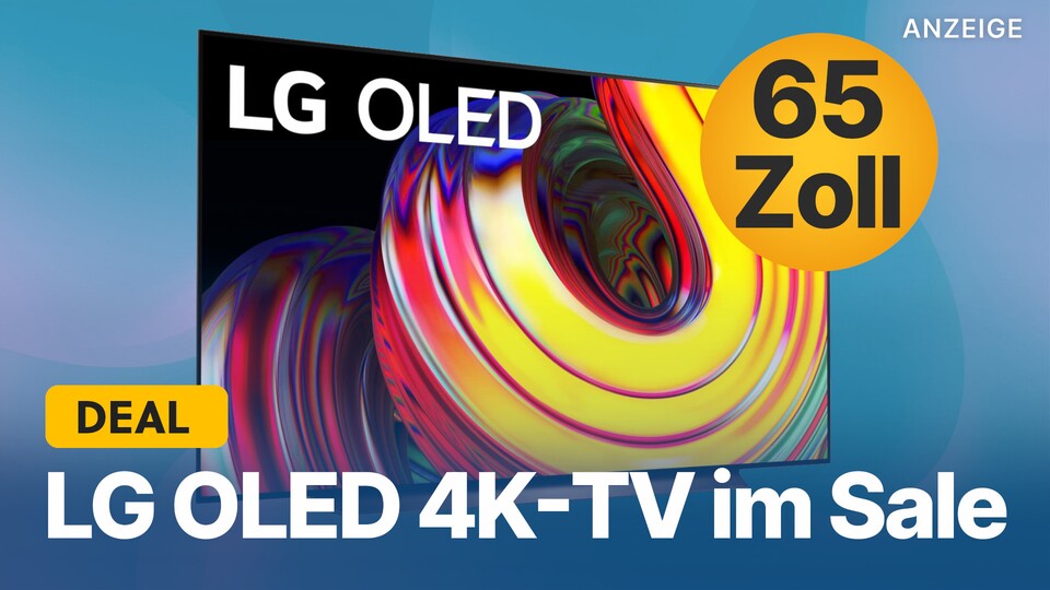Für begrenzte Zeit gibts bei Amazon jetzt den 65 Zoll großen 4K-TV LG OLED CS6 im Angebot.