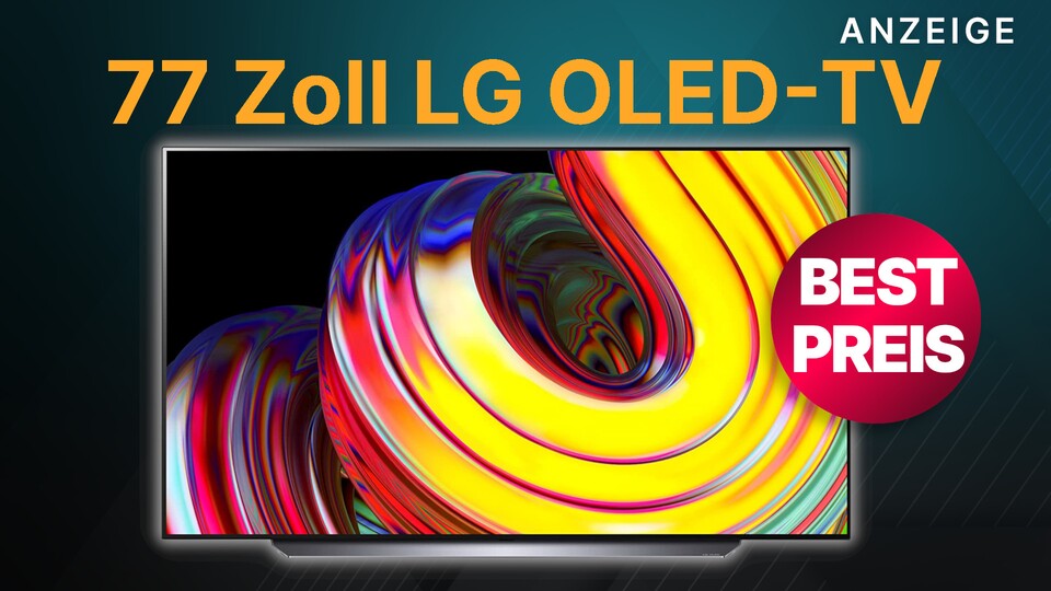 Den LG OLED CS9 bekommt ihr jetzt bei Amazon in stolzen 77 Zoll günstig im Angebot.