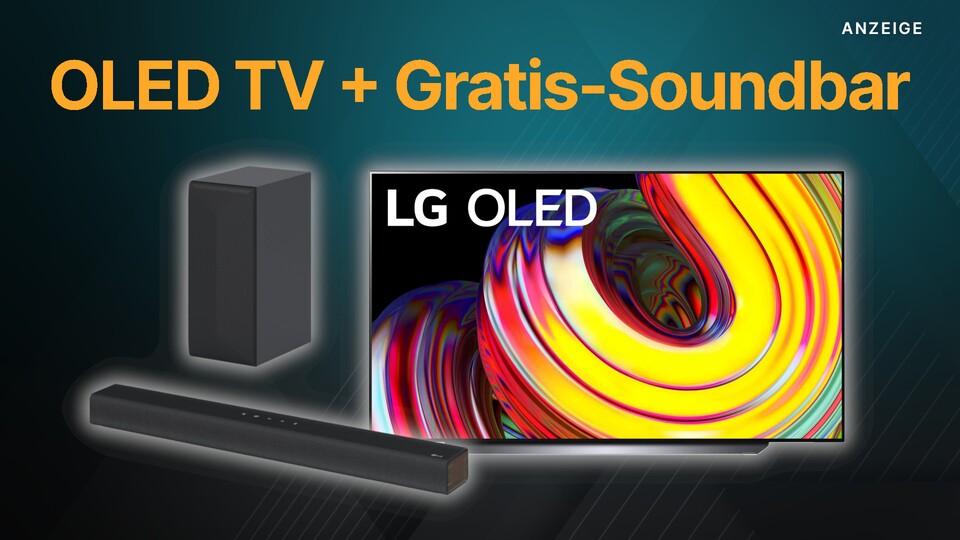 Den hochwertigen 4K Smart TV LG OLED CS9 könnt ihr jetzt mit einer LG Soundbar als Zugabe bekommen.