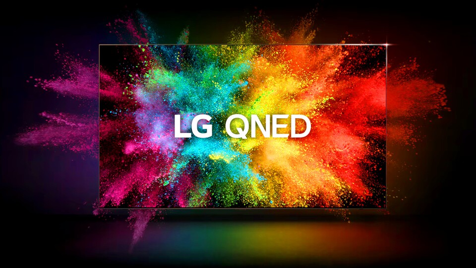 Durch die Kombination von QLED mit NanoCells sorgen LGs QNED-TVs für eine bessere Farbdarstellung.