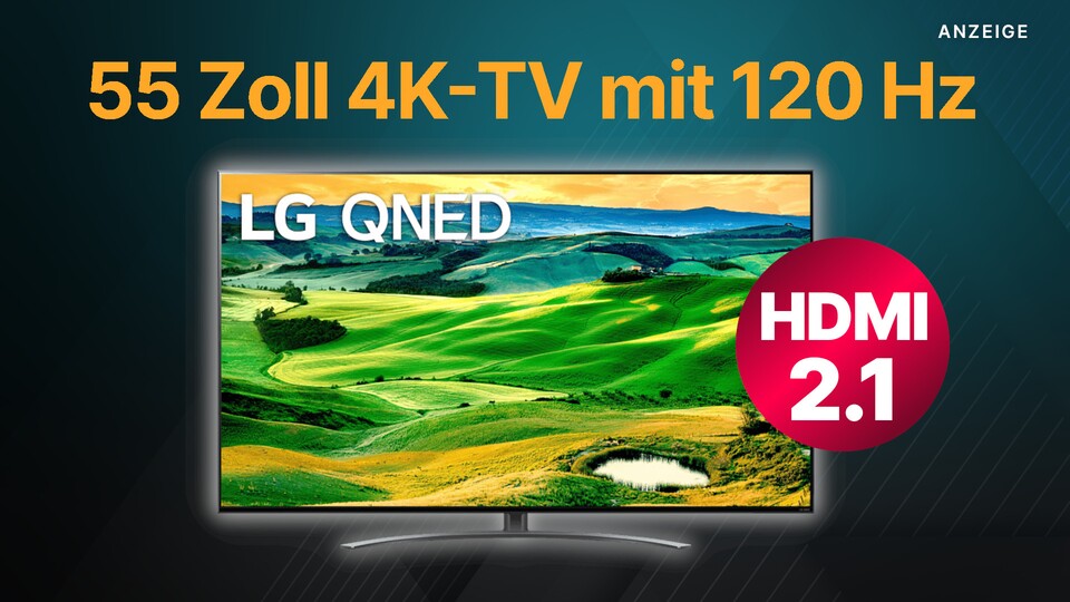 Im WSV bei MediaMarkt und Saturn bekommt ihr jetzt den 4K-TV LG QNED816QA mit 120 Hz und HDMI 2.1 günstiger.