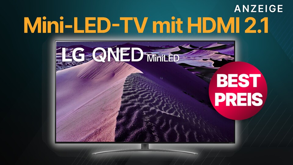 Den hochwertigen Mini-LED-TV LG QNED869 gibt es bei Amazon jetzt in Größen von bis zu 86 Zoll im Angebot.