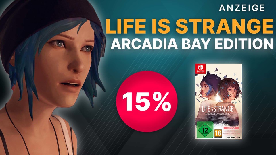 Von diesem Angebot ist sogar Chloe erstaunt: Die Life is Strange Aracdia Bay Collection gibt es derzeit bei Amazon reduziert.