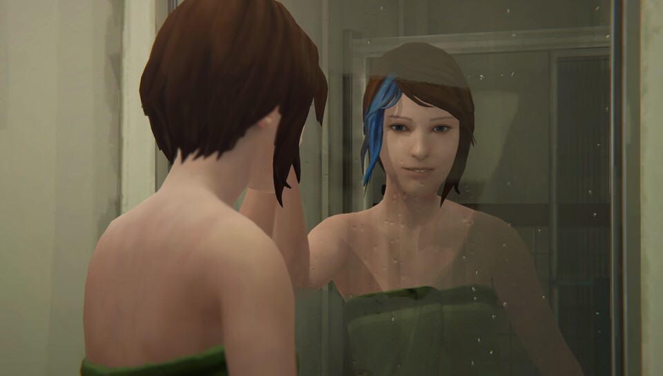 Darf in Chloes Origin Story nicht fehlen: Erstmals blaue Haarfarbe! 