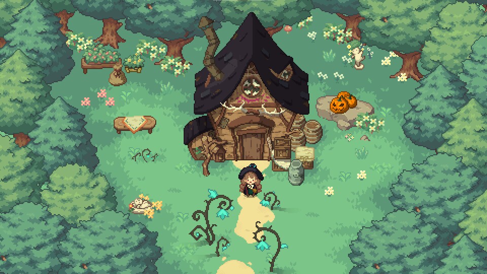 Little Witch in the Woods könnt ihr gerade für einen schmalen Taler auf Steam abstauben.