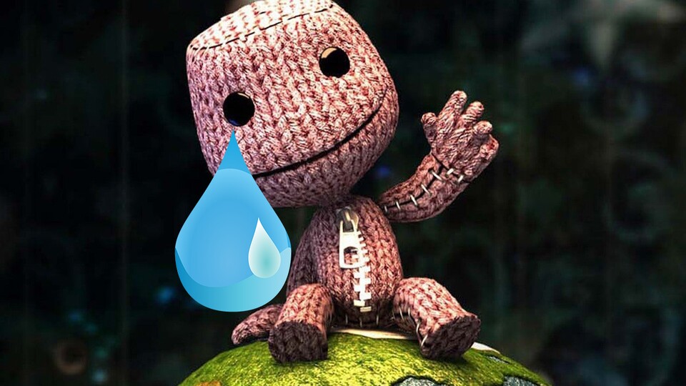 Der Sackboy sagt bye-bye.