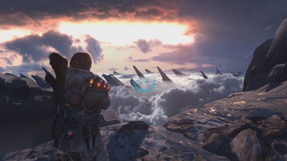 Lost Planet 3 : Trotz der insgesamt angestaubten Technik überrascht das Spiel mit schicken Panoramen.