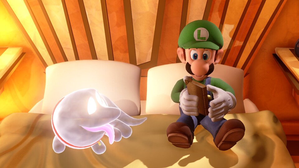 Luigi weiß trotz seiner Ängste jede Situation zu meistern.