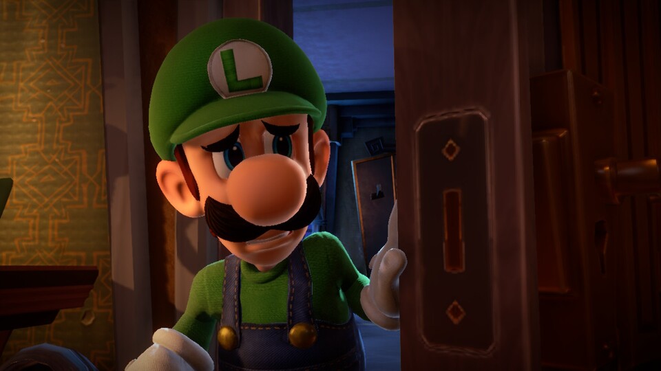 Der ängstliche Luigi macht uns beinahe ein schlechtes Gewissen.