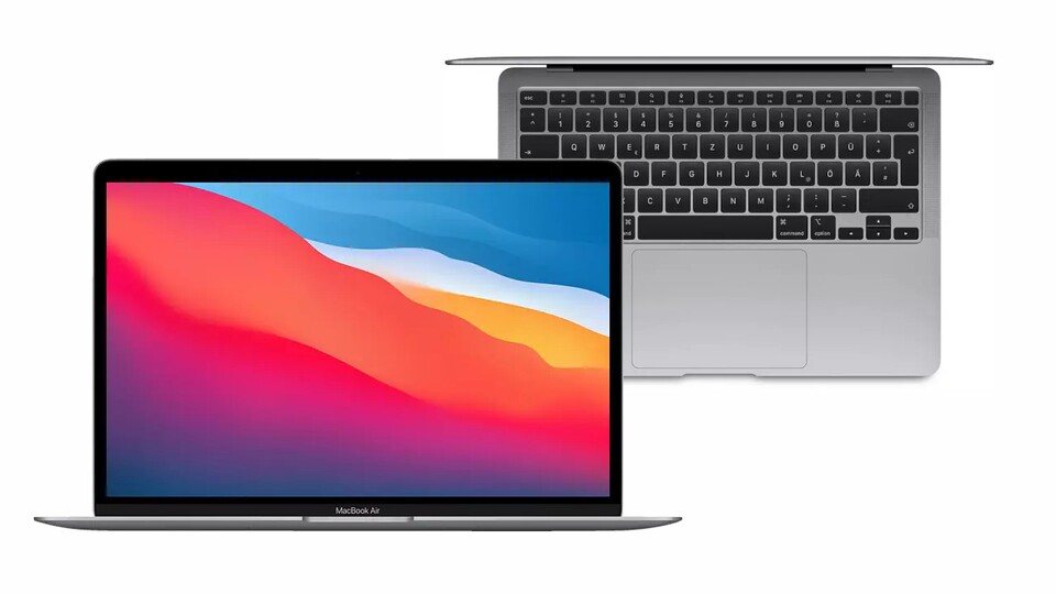 Das Apple MacBook Air M1 aus 2020 gibt es laut Vergleichsportalen gerade nirgendwo günstiger.