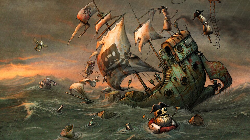 Machinarium wurde so oft raubkopiert, dass die Entwickler Piraten irgendwann Amnestie in Form eines Rabattes anboten.