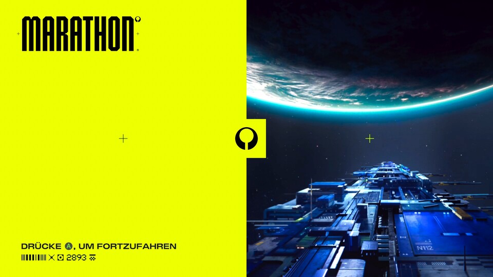 Das Startmenü vom Marathon Server Slam.