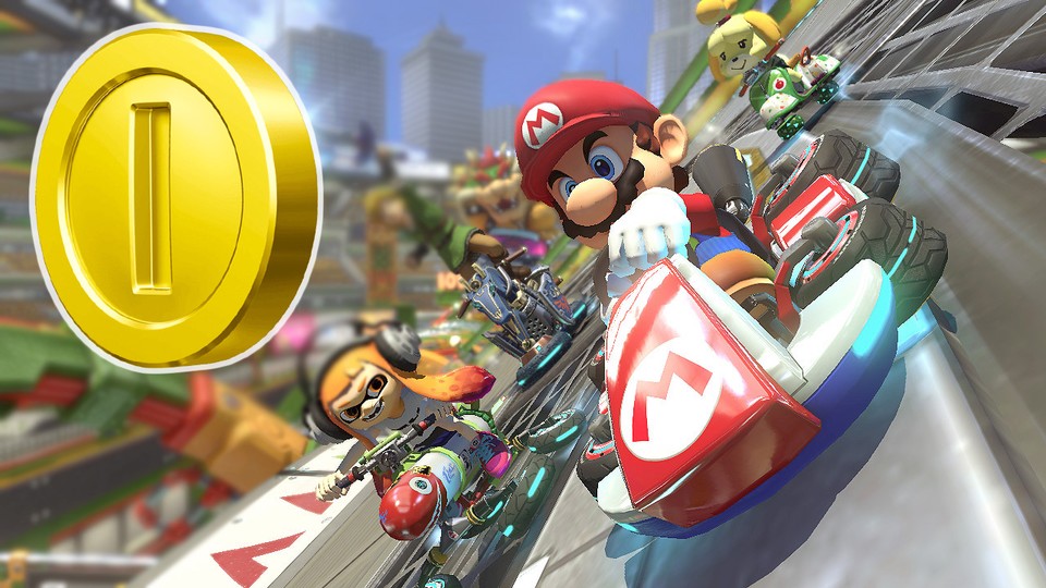 The coins in Mario Kart 8 look pretty unspectacular, but they have an effect that shouldn't be underestimated.