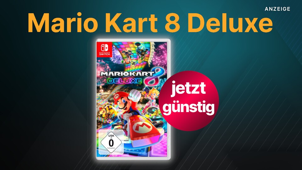 Mario Kart 8 Deluxe für Nintendo Switch gibts jetzt bei Otto im Sonderangebot.