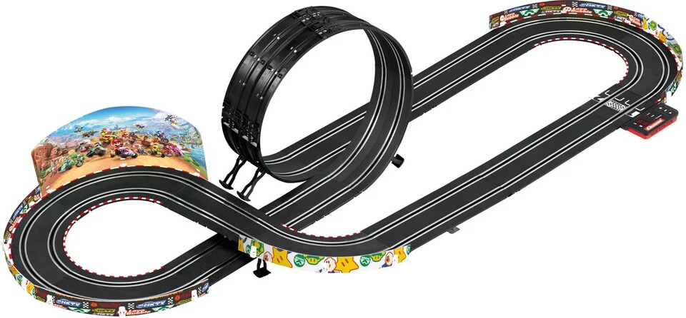 Hier seht ihr die neue Mario Kart World-Carrera-Bahn ab 6 Jahren.