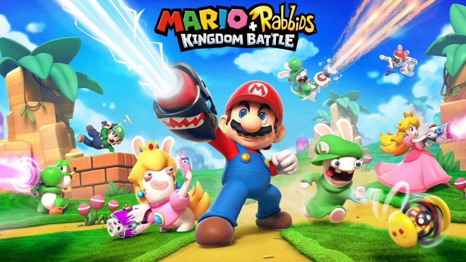 Mario + Rabbids: Kingdom Battle Artwork.