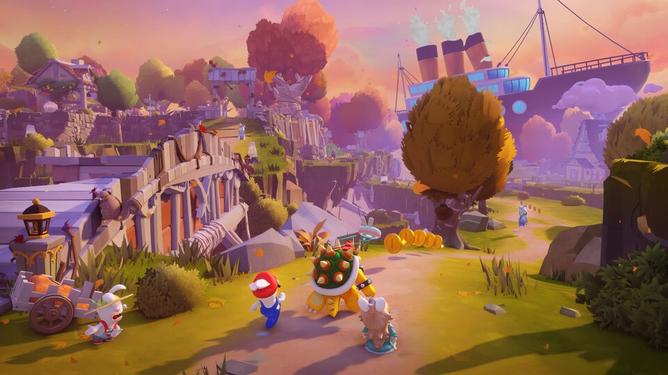 Auf den Planeten, die wir in Mario + Rabbids: Sparks of Hope erkunden, gibt es eine Menge zu entdecken.