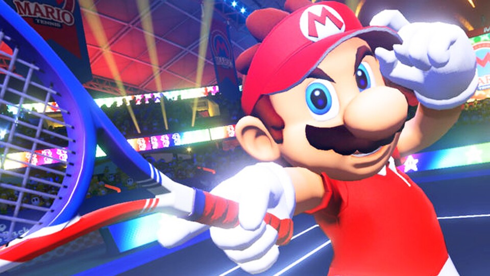 In Mario Tennis Aces schwingen Mario und Co. die Schläger.