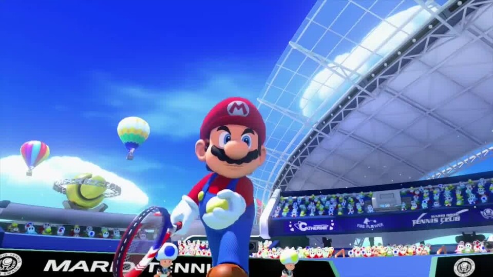 Mario Tennis Ultra Smash - Ankündigungs-Trailer des Tennis-Spaß