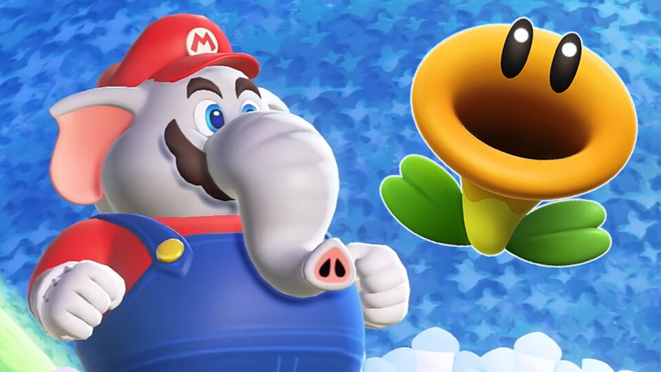 Die Plauderblumen kommentieren das Spielgeschehen in Super Mario Bros. Wonder.