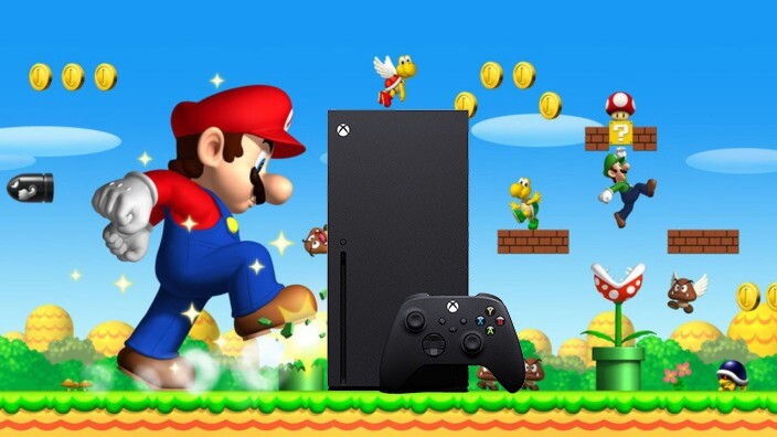 Mit Mario auf der Xbox wurde es nichts.