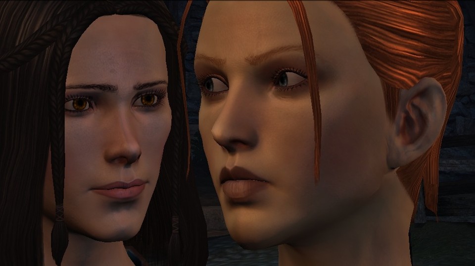 Marjolaine und Leliana verbindet in “Lelianas Lied” eine Hassliebe. Luke Kristjanson schrieb den DLC zu Dragon Age: Origins.