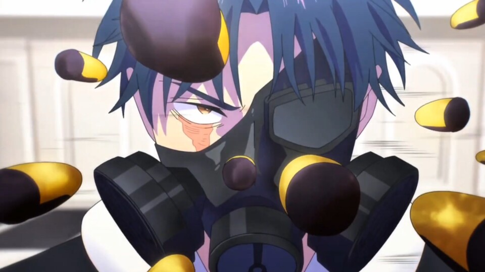 Hikaru ist nicht umsonst als der beste Gift-Attentäter des Clans bekannt. (© Joumyaku, Shueisha Bones Film)