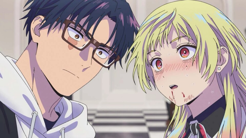 Hikaru macht Mei einen Vorschlag, der vorerst abgelehnt wird. (© Joumyaku, Shueisha Bones Film)