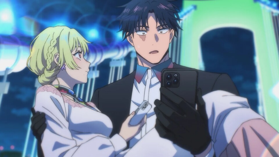 Deutliche Hinweise auf eine mögliche romantische Beziehung zwischen Mei und Hikaru am Ende der Geschichte. (© Joumyaku, Shueisha Bones Film)