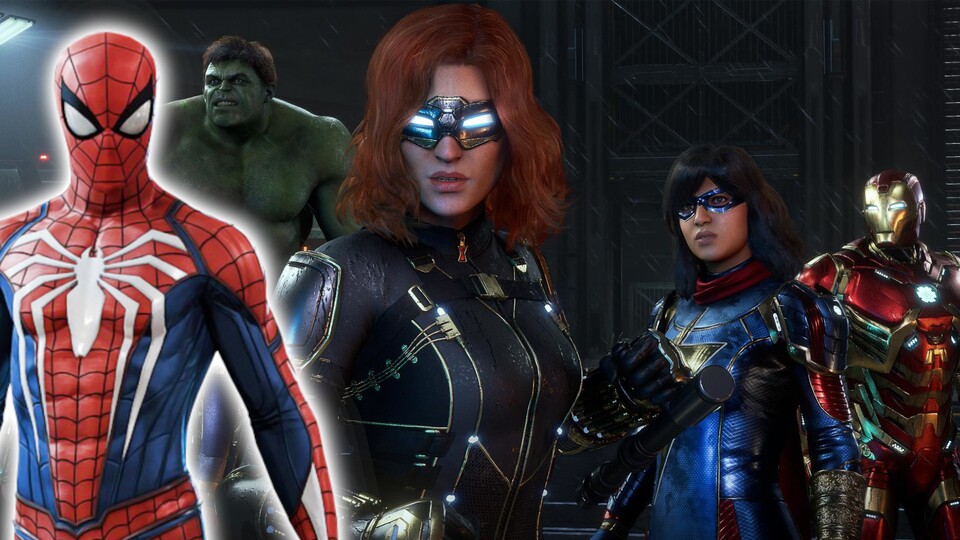 Marvel's Avengers bekommt nur in den PS4- und PS5-Versionen Spider-Man.
