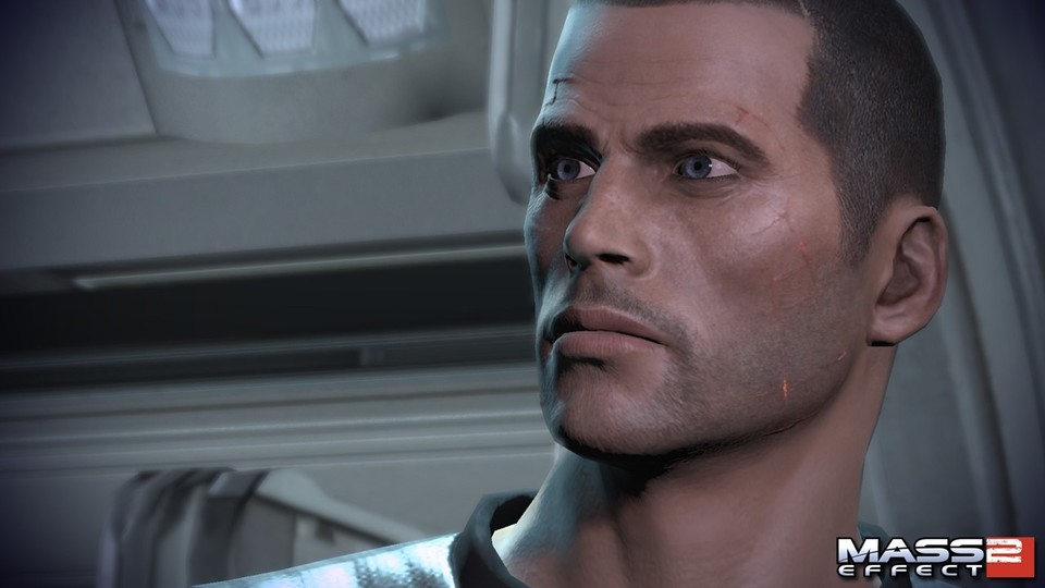 Mass Effect 2: John Shepard: Entgegen erster Spekulation ist der Held von ME2 am Leben.